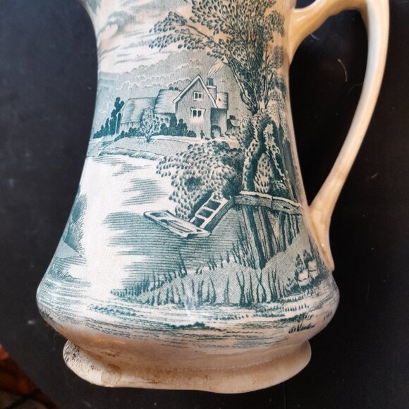 Fabulous 1940s Meakin Tintern Pitcher - Picture 4 of 8
